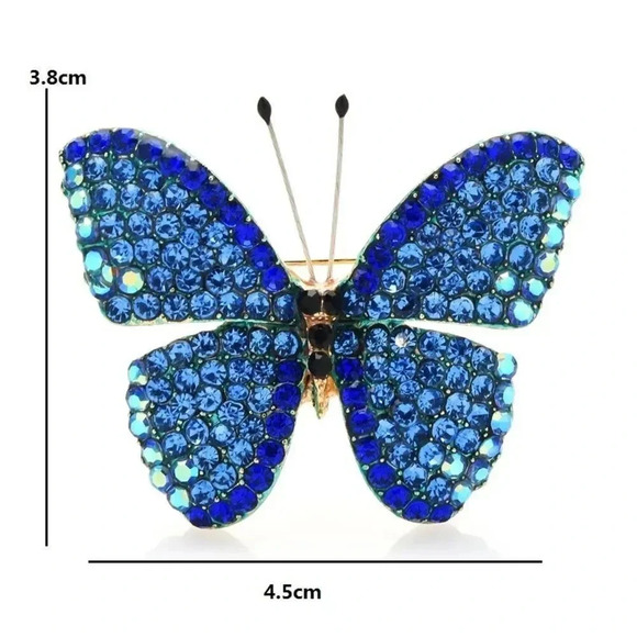 VQ Butterfly Brooch - Picture 2 of 6